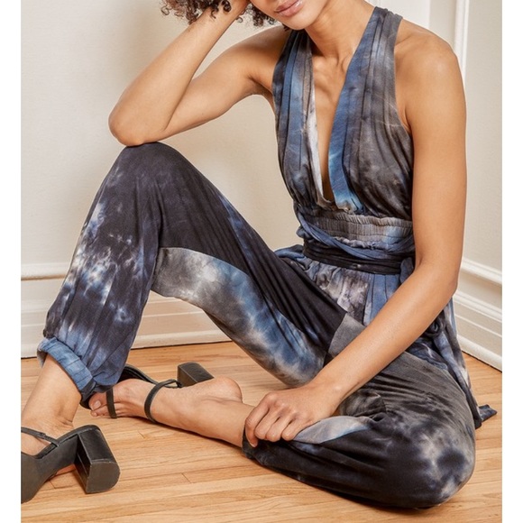Lulus All About The Vibe Halter Jumpsuit - Picture 2 of 4